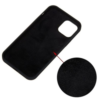 Apple iPhone 13 Shell kieto silikono TPU juodas dėklas - nugarėlė | Priedai.lt