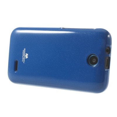 Mercury mėlynas HTC Desire 310 kieto silikono (TPU) dėklas / Priedai.lt