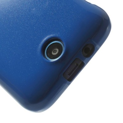 Mercury mėlynas HTC Desire 310 kieto silikono (TPU) dėklas / Priedai.lt