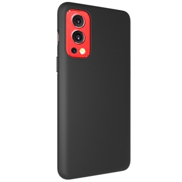 Kieto silikono (TPU) dėklas - juodas (OnePlus Nord 2)