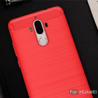 Huawei Mate 9 kieto silikono TPU raudonas dėklas - nugarėlė | Priedai.lt