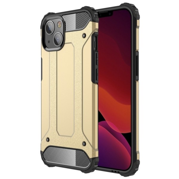 Sustiprintos apsaugos dėklas - auksinis (iPhone 13)