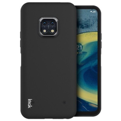 Nokia XR20 „Imak“ kieto silikono TPU juodas dėklas - nugarėlė | Priedai.lt