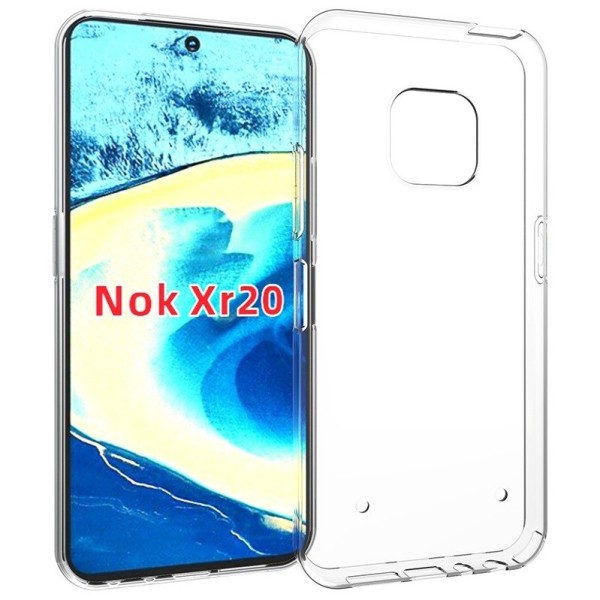 Kieto silikono (TPU) dėklas - skaidrus (Nokia XR20)