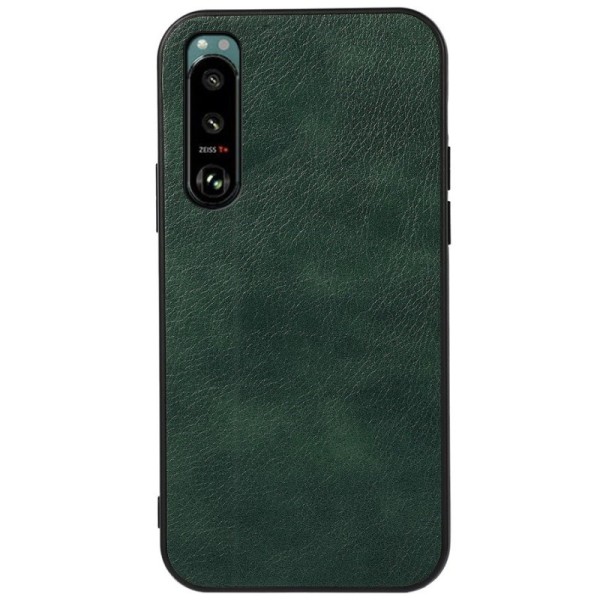 „Deluxe Leather“ dėklas - žalias (Xperia 5 III)