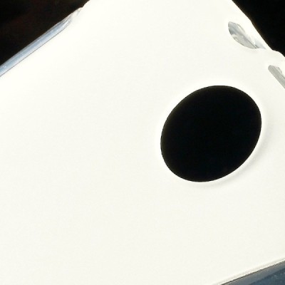 HTC Desire 310 kieto silikono (TPU) permatomas dėklas su bangele / Priedai.lt