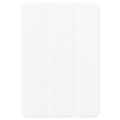 Apple iPad mini 6 2021 atverčiamas baltas odinis dėklas - stovas | Priedai.lt