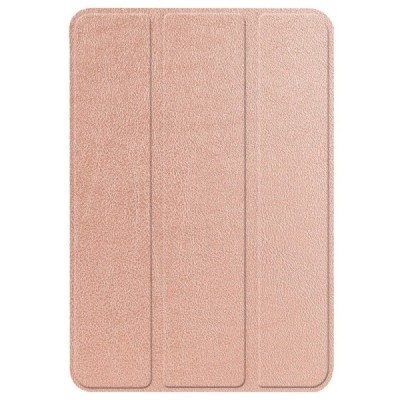 Apple iPad mini 6 2021 atverčiamas auksinis odinis dėklas - stovas | Priedai.lt