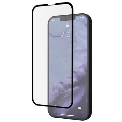 Apple iPhone 13 Mini „Mocolo“ 9H Tempered Glass sustiprintos apsaugos juodas pilnai dengiantis apsauginis ekrano stiklas 0,26 mm