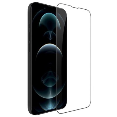 Apple iPhone 14 Plus, 13 Pro Max Nillkin CP 9H Tempered Glass sustiprintos apsaugos juodas pilnai dengiantis apsauginis ekrano s
