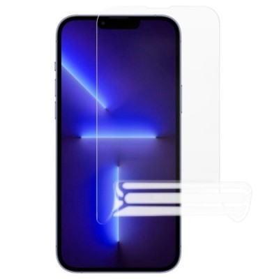 Apple iPhone 13 Pro Max skaidri (TPU) apsauginė pilnai dengianti ekrano plėvelė | Priedai.lt