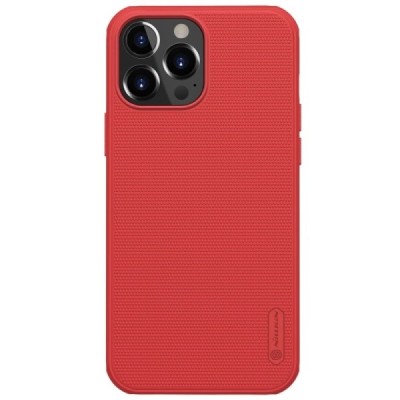Apple iPhone 13 Pro Max „Nillkin“ Frosted Shield Pro raudonas dėklas - nugarėlė | Priedai.lt