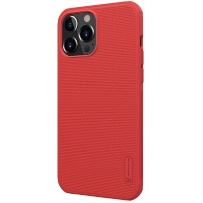 Apple iPhone 13 Pro Max „Nillkin“ Frosted Shield Pro raudonas dėklas - nugarėlė | Priedai.lt