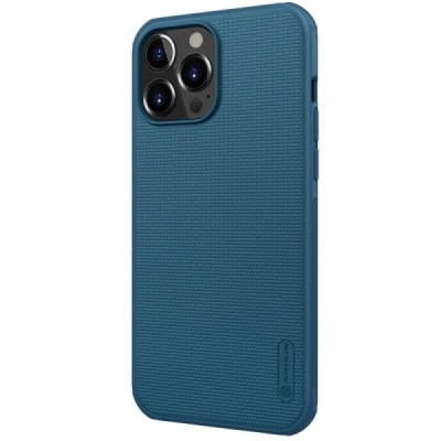 Apple iPhone 13 Pro Max „Nillkin“ Frosted Shield Pro mėlynas dėklas - nugarėlė | Priedai.lt