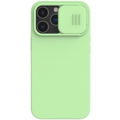 Apple iPhone 13 Pro Max „Nillkin“ CamShield MagSafe žalias dėklas, nugarėlė su kameros apsauga | Priedai.lt
