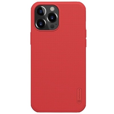 Apple iPhone 13 Pro „Nillkin“ Frosted Shield Pro raudonas dėklas - nugarėlė | Priedai.lt