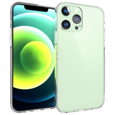 Apple iPhone 13 Pro kieto silikono TPU skaidrus dėklas - nugarėlė | Priedai.lt