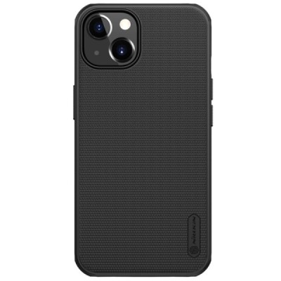 Apple iPhone 13 „Nillkin“ Frosted Shield Pro juodas dėklas - nugarėlė | Priedai.lt