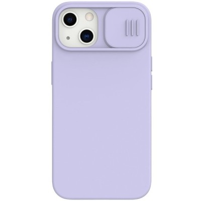 Apple iPhone 13 „Nillkin“ CamShield MagSafe violetinis dėklas, nugarėlė su kameros apsauga | Priedai.lt