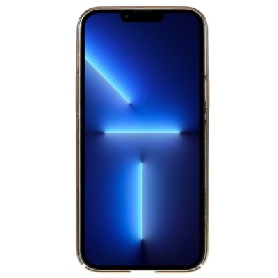 Apple iPhone 13 Pro Max Kingxbar Crystal  Love Swarovski plastikinis skaidrus permatomas auksinis dėklas su kristalais | Priedai