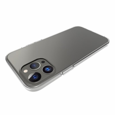 Apple iPhone 13 Pro Max kieto silikono TPU skaidrus dėklas - nugarėlė | Priedai.lt