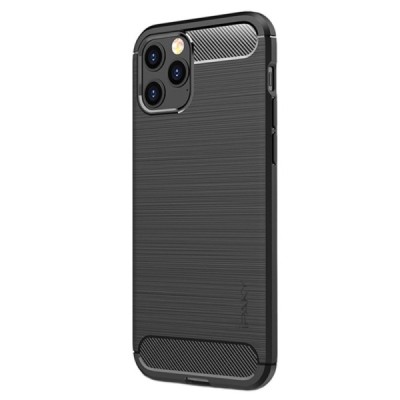 Apple iPhone 13 Pro „IPAKY“ Carbon kieto silikono TPU juodas dėklas - nugarėlė | Priedai.lt