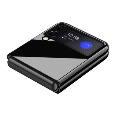 Samsung Galaxy Z Flip3 (F711) Piano Design plastikinis juodas dėklas - nugarėlė | Priedai.lt