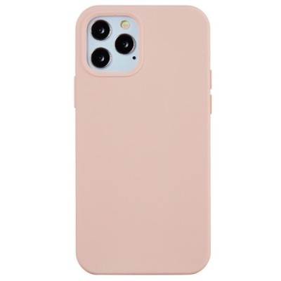Apple iPhone 13 Pro Max Shell kieto silikono TPU šviesiai rožinis dėklas - nugarėlė | Priedai.lt
