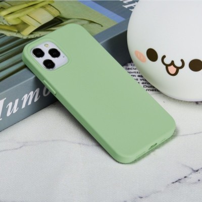 Apple iPhone 13 Pro Max Shell kieto silikono TPU šviesiai žalias dėklas - nugarėlė | Priedai.lt