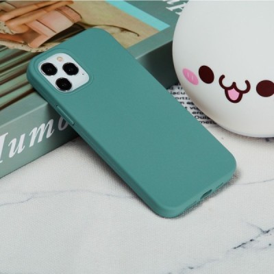 Apple iPhone 13 Pro Max Shell kieto silikono TPU tamsiai žalias dėklas - nugarėlė | Priedai.lt