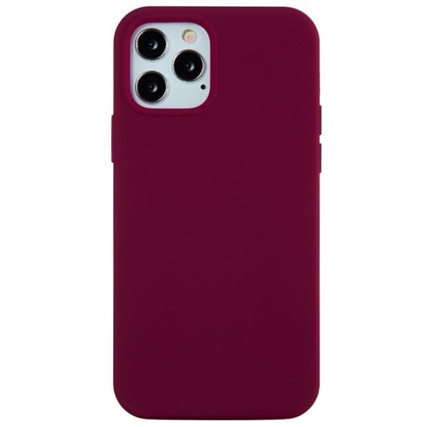 „Shell“ kieto silikono (TPU) dėklas - bordo (iPhone 13 Pro)