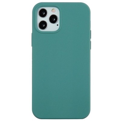 Apple iPhone 13 Pro Shell kieto silikono TPU tamsiai žalias dėklas - nugarėlė | Priedai.lt