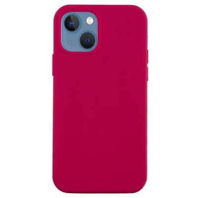 Apple iPhone 13 Shell kieto silikono TPU tamsiai rožinis dėklas - nugarėlė | Priedai.lt