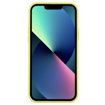 Apple iPhone 13 Shell kieto silikono TPU geltonas dėklas - nugarėlė | Priedai.lt