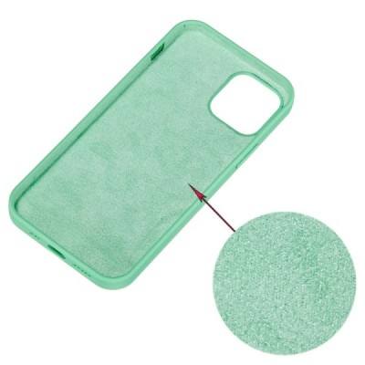 Apple iPhone 13 Mini Shell kieto silikono TPU mėtinis dėklas - nugarėlė | Priedai.lt