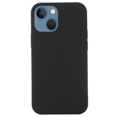 Apple iPhone 13 Mini Shell MagSafe kieto silikono TPU juodas dėklas - nugarėlė | Priedai.lt