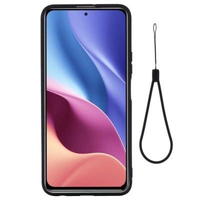 Xiaomi Poco F3 (Mi 11i) Shell kieto silikono TPU juodas dėklas - nugarėlė | Priedai.lt