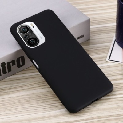 Xiaomi Poco F3 (Mi 11i) Shell kieto silikono TPU juodas dėklas - nugarėlė | Priedai.lt