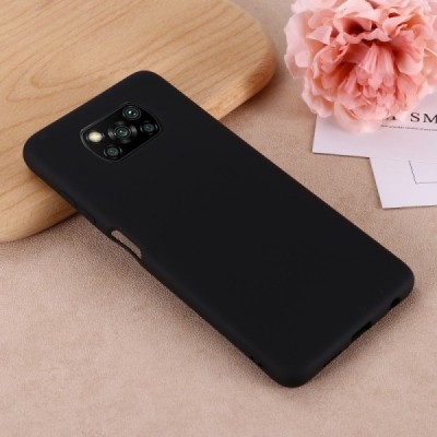 Xiaomi Poco X3 (X3 Pro) Shell kieto silikono TPU juodas dėklas - nugarėlė | Priedai.lt