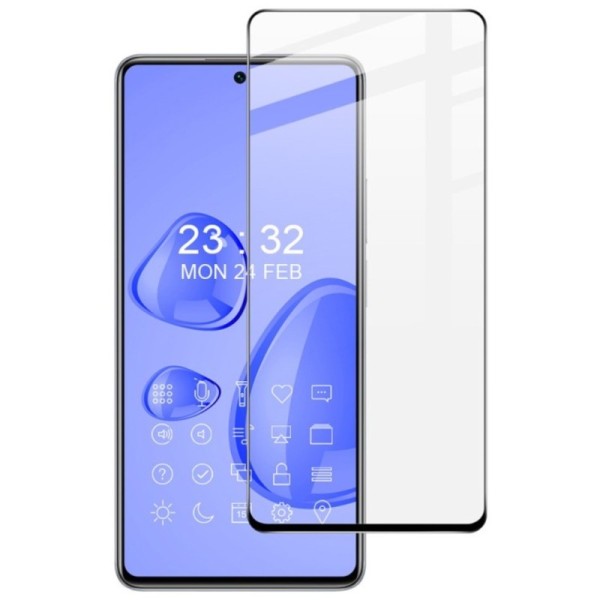 „Imak“ Tempered Glass pilnai dengiantis apsauginis ekrano stiklas 0.2 mm - juodas (11T / 11T Pro)