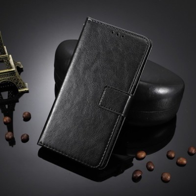 Samsung Galaxy Z Fold3 5G (F926B) atverčiamas juodas odinis dėklas - piniginė | Priedai.lt