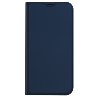 „Dux Ducis“ Skin serijos Apple iPhone 13 Pro tamsiai mėlynas odinis atverčiamas dėklas | Priedai.lt