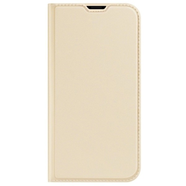 „Dux Ducis“ Skin atverčiamas dėklas - auksinis (iPhone 13 Mini)