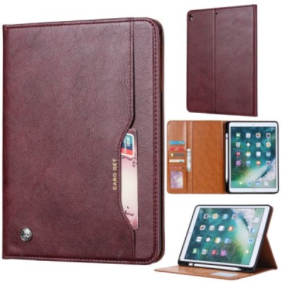 Prabangus „Comma“ odinis atverčiamas bordo Apple iPad 10.2" (2019, 2020, 2021) dėklas | Priedai.lt