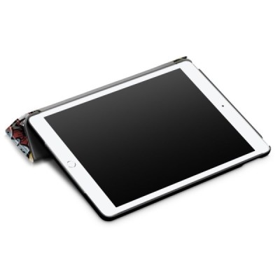 Apple iPad 10.2" (2019, 2020, 2021) atverčiamas spalvotas „Street Art“ dėklas - knygutė | Priedai.lt