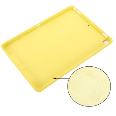 Apple iPad 10.2" (2019, 2020, 2021) Shell kieto silikono TPU geltonas dėklas - nugarėlė | Priedai.lt