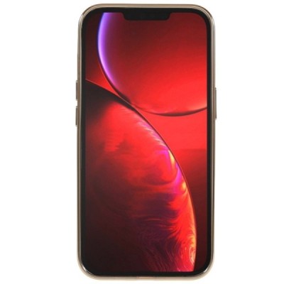 Apple iPhone 13 Pro Max „X-Level“ Glitter Case TPU silikoninis skaidrus permatomas plonas dėklas su auksiniu rėmeliu | Priedai.l