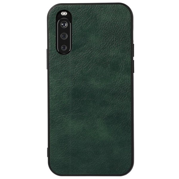 „Deluxe Leather“ dėklas - žalias (Xperia 10 III)