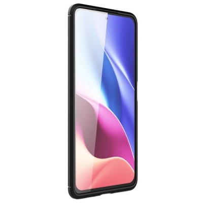 Xiaomi Poco F3 (Mi 11i) kieto silikono TPU juodas dėklas - nugarėlė | Priedai.lt