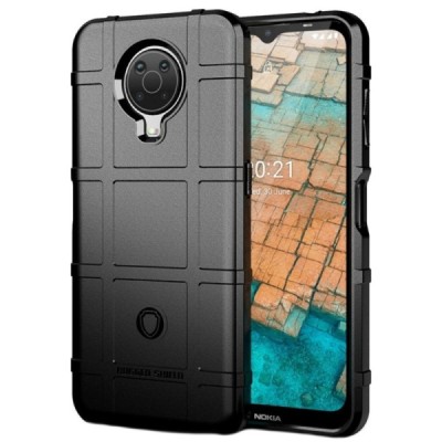 Nokia 6.3 (2021), G10, G20 kieto silikono TPU juodas dėklas - nugarėlė | Priedai.lt